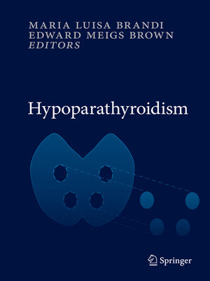 cover image of Hypoparathyroidism